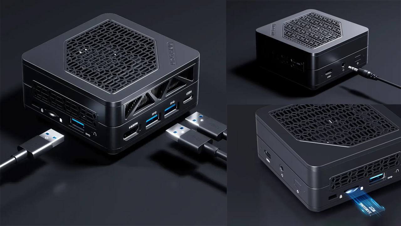 Minisforum EM780 ultra-compact mini PC with Ryzen 7 7840U launches