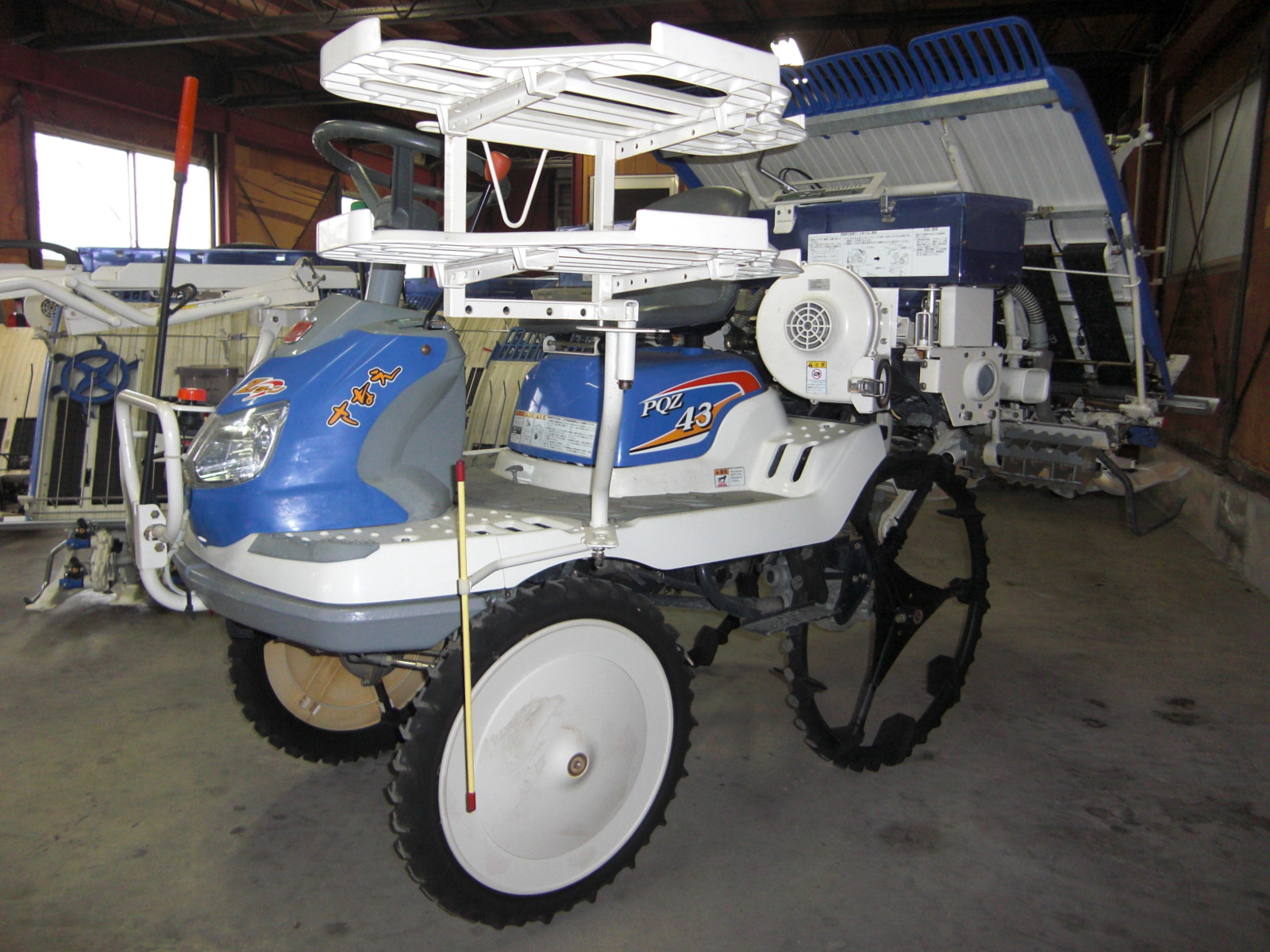 イセキ 中古田植機 PQZ43-DULF 施肥機付でお買い得の詳細｜農機具通販