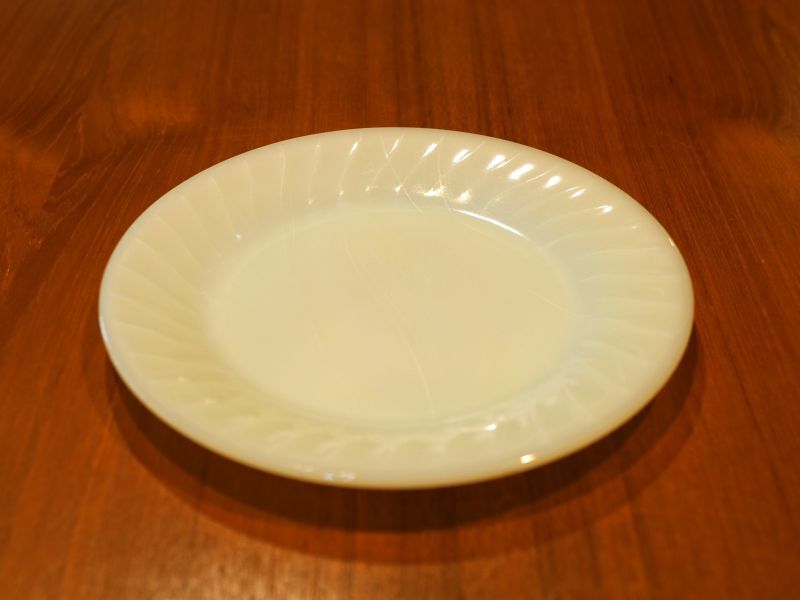 Fire King】【ファイヤーキング】【アイボリー】【スワール