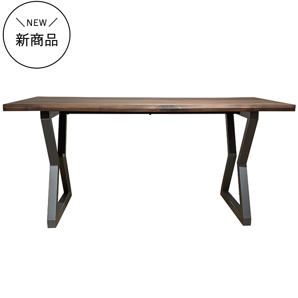 SDT-8885ダイニング【送料無料】（160天板）ウォールナット×（脚
