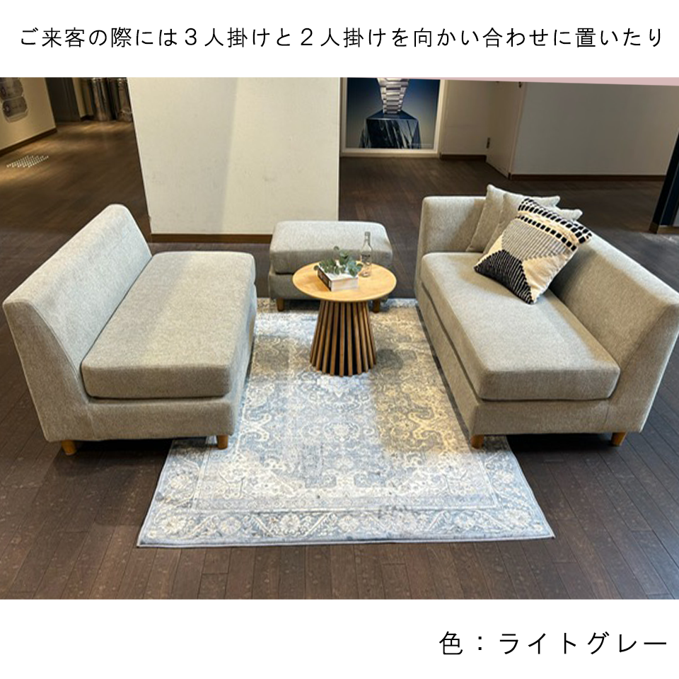 ソファ8041【送料・開梱設置無料】 ライトグリーン 通販|インテリア