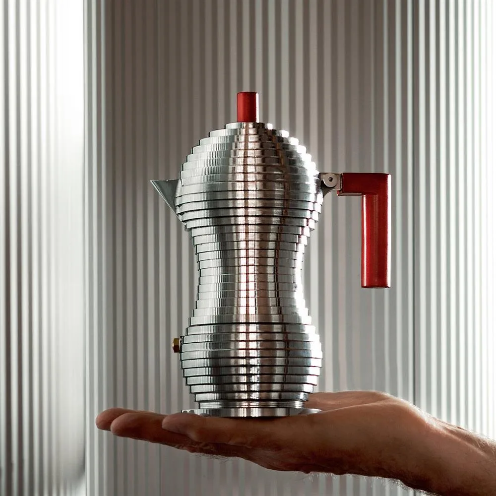 Alessi | アレッシィ からのPulcina エスプレッソメーカー 6 カップ