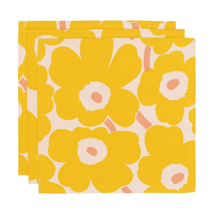 Marimekko | マリメッコ からのPieni Unikko fabric ナプキン 43x43 cm