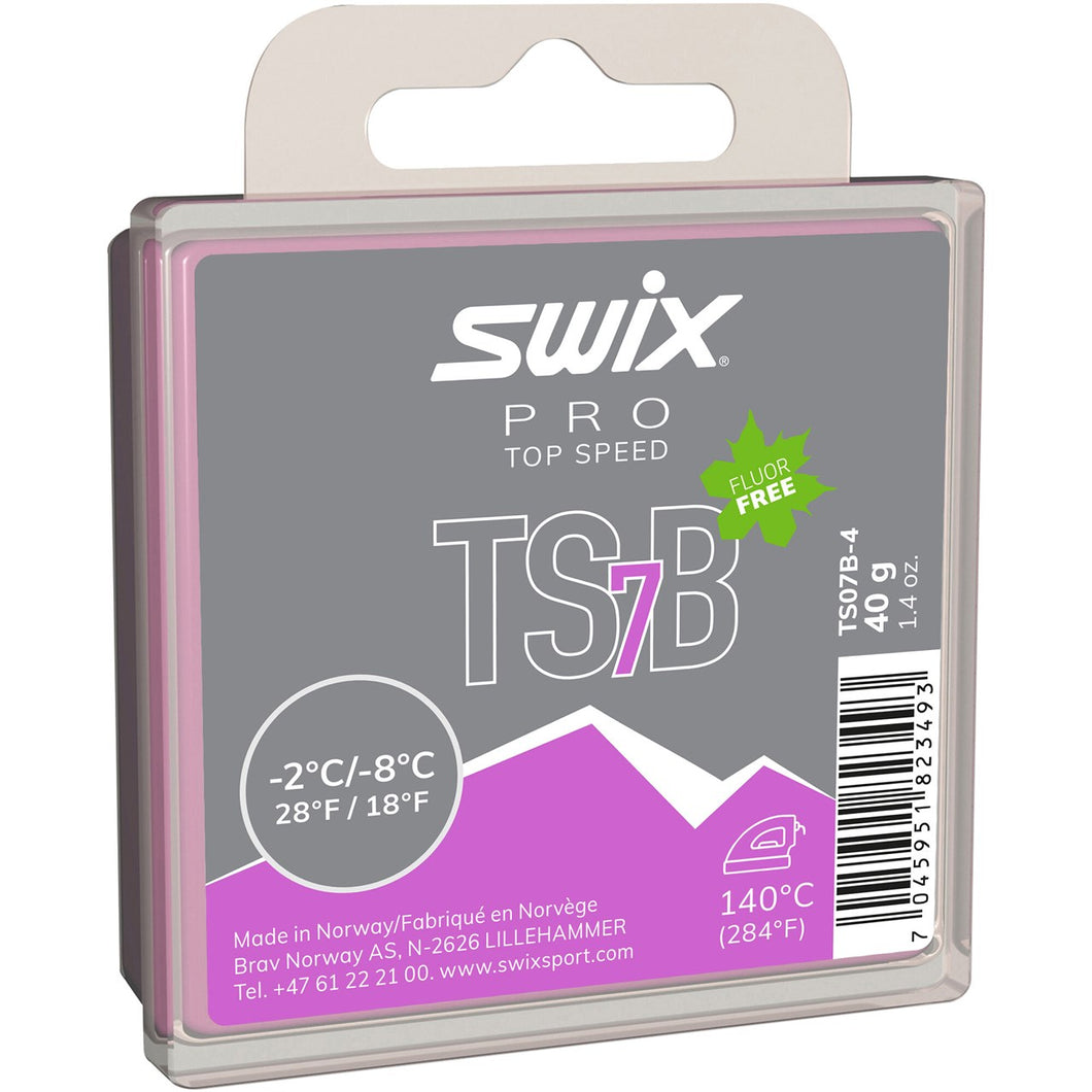 SWIX TS7B BLACK TOP SPEED GLIDEWAX – The Nordic Skier
