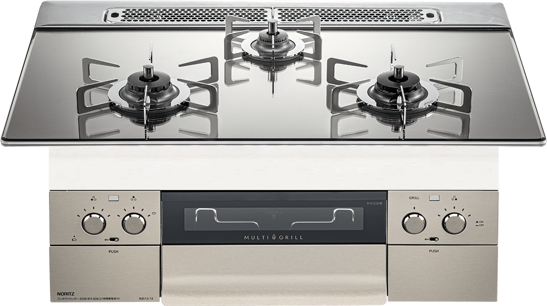ビルトインコンロ「暮し、おいし」 | スペシャルページ一覧 | ノーリツ