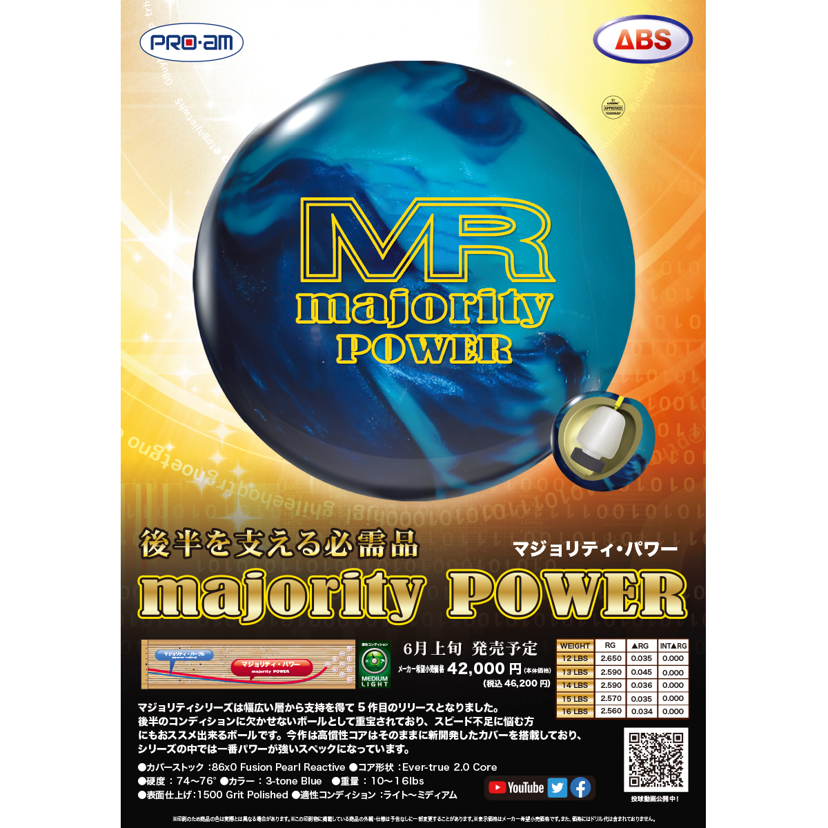 PRO-am)マジョリティ・パワー[ABS在庫限り] [ABS] - 16,500円