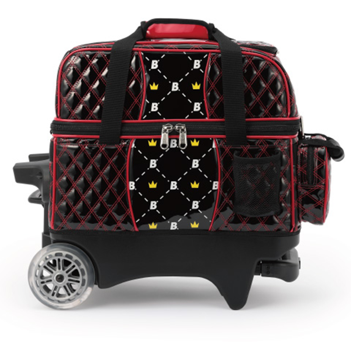 ブランズウィック・ダブルローラーバッグ2025(BB235ブラックレッド