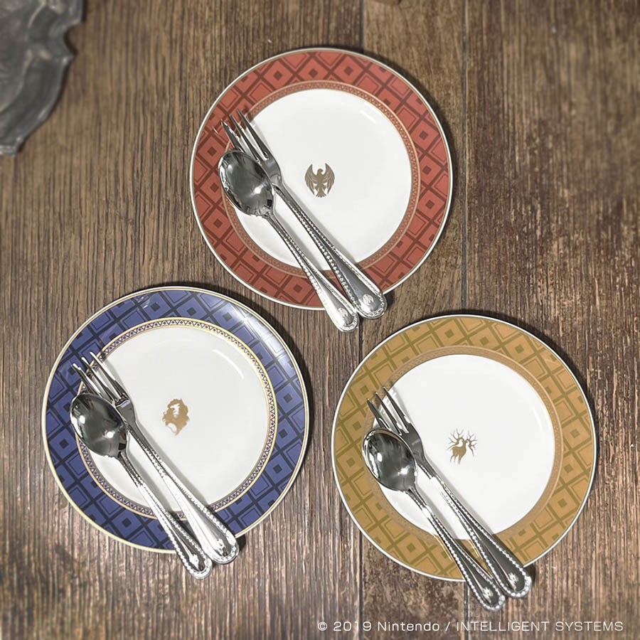 ノリタケ社製『ファイアーエムブレム 風花雪月』各学級の「プレート