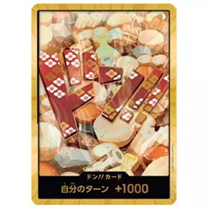 ドン!!カード(光月おでん)(スーパーパラレル・金枠) [ONE PIECE CARD