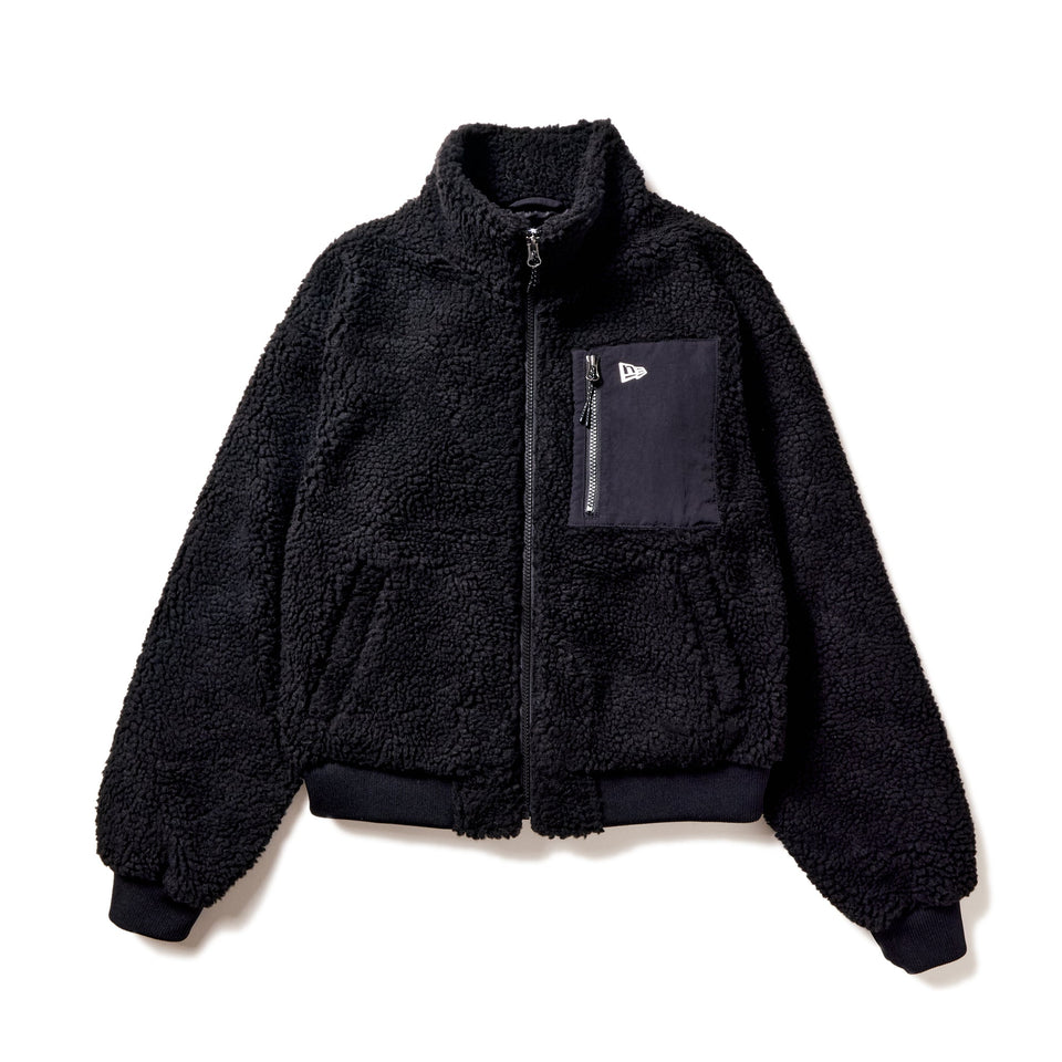 Women's ボアブルゾン ブラック | ニューエラオンラインストア