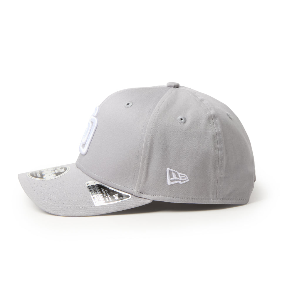 9FIFTY ストレッチスナップ サンディエゴ・パドレス グレー/ホワイト
