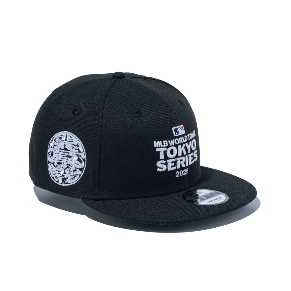 9FIFTY MLB TOKYO SERIES 2025 WORLD TOUR TOKYO 2025ロゴ ブラック