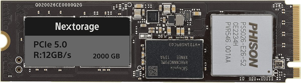 Xシリーズ｜M.2 2280 PCIe®5.0 NVMe™ SSD - Nextorage