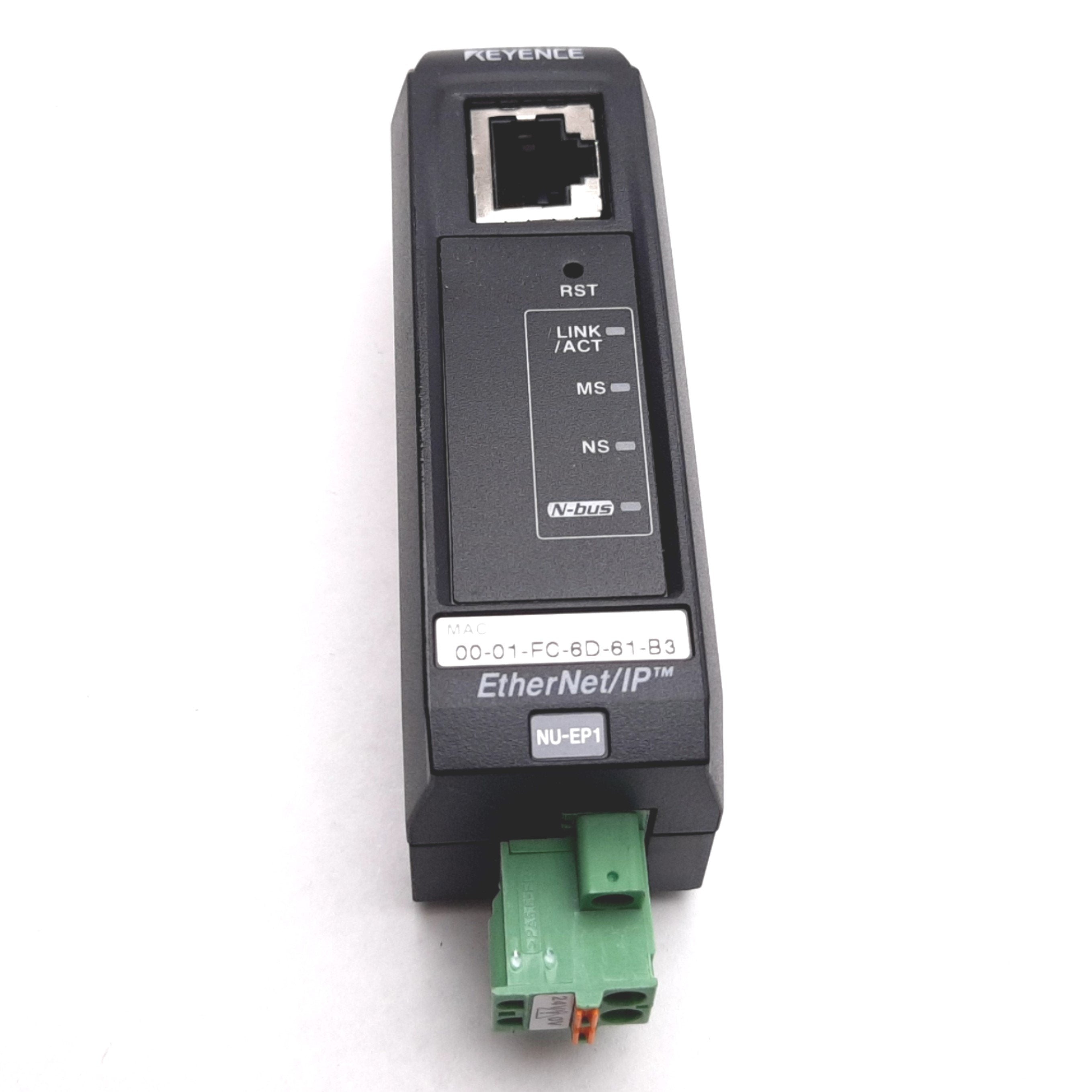 Keyence NU-EP1 Network Communication Unit, EtherNet/IP, 10BASE-T