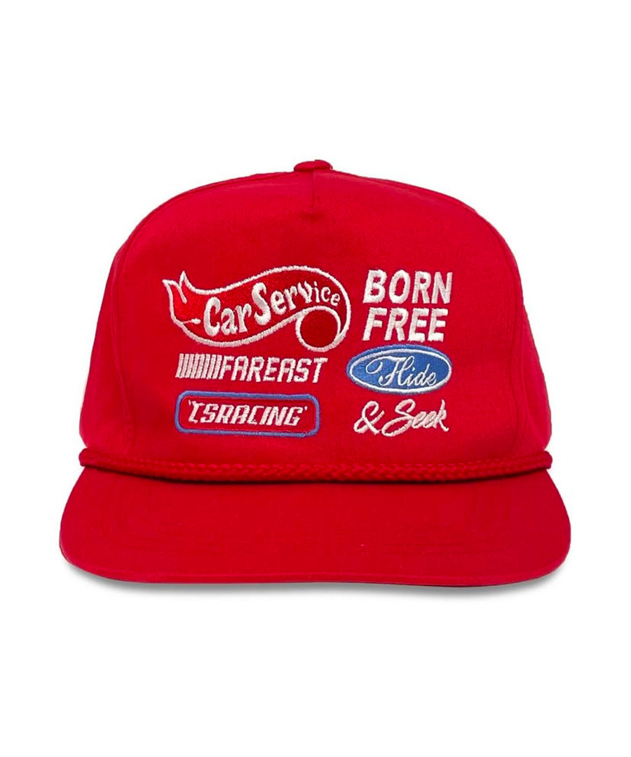 HIDEANDSEEK(ハイドアンドシーク) キャップ HIDEANDSEEK×CarService