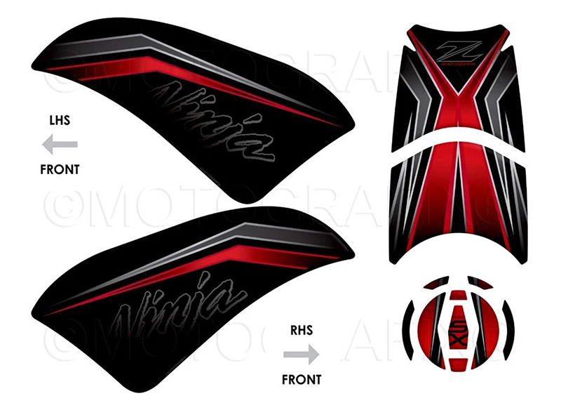 KAWASAKI Z1000/SX、Ninja1000SX | タンクパッド MOTOGRAFIX