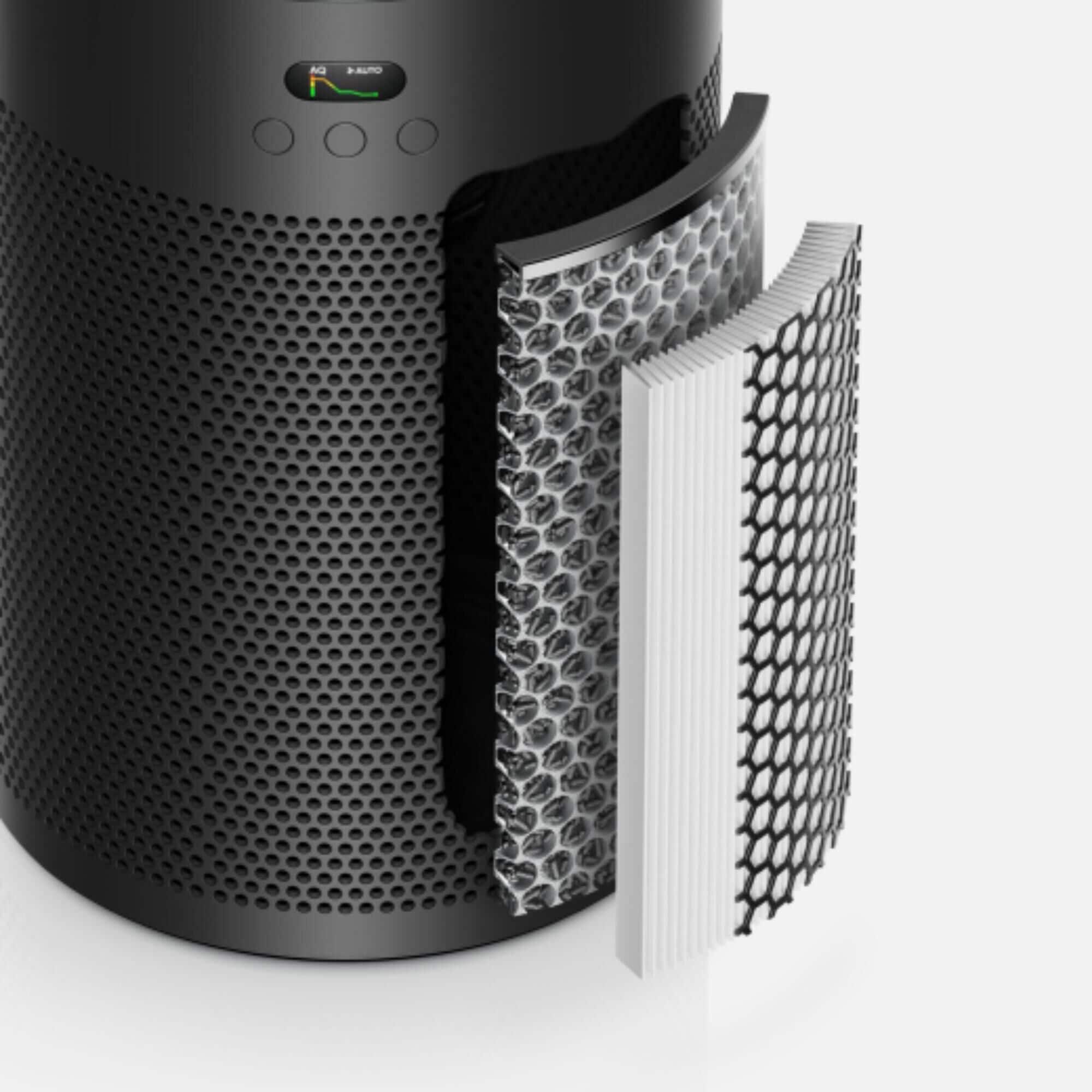 Dyson HJ10 HushJet Purifier Compact in Black and Teal