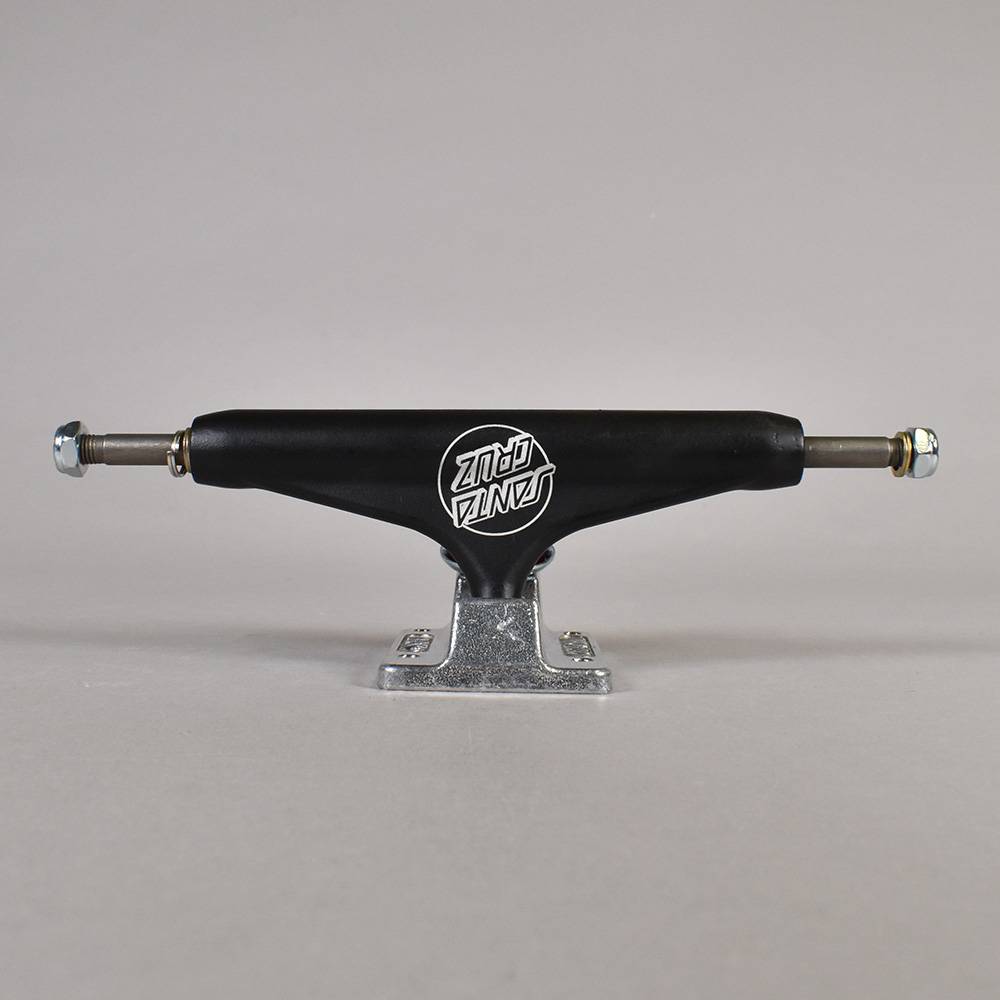 Independent Trucks X Santa Cruz 149 (Black/Silver) Skateboard