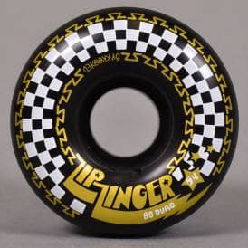 Krooked Skateboards Zip Zinger Black 80D Skateboard Wheels 54mm