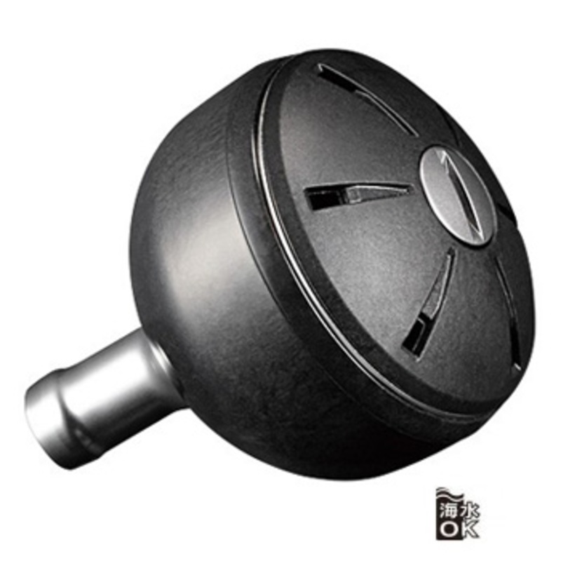 シマノ(SHIMANO) 夢屋 CI4+ラウンド型ハンドルノブL 035868