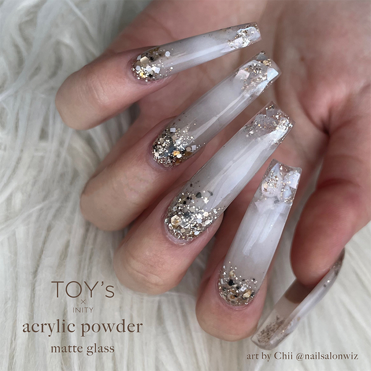 TOY's × INITY アクリルパウダー マットグラス | Nail Labo Online