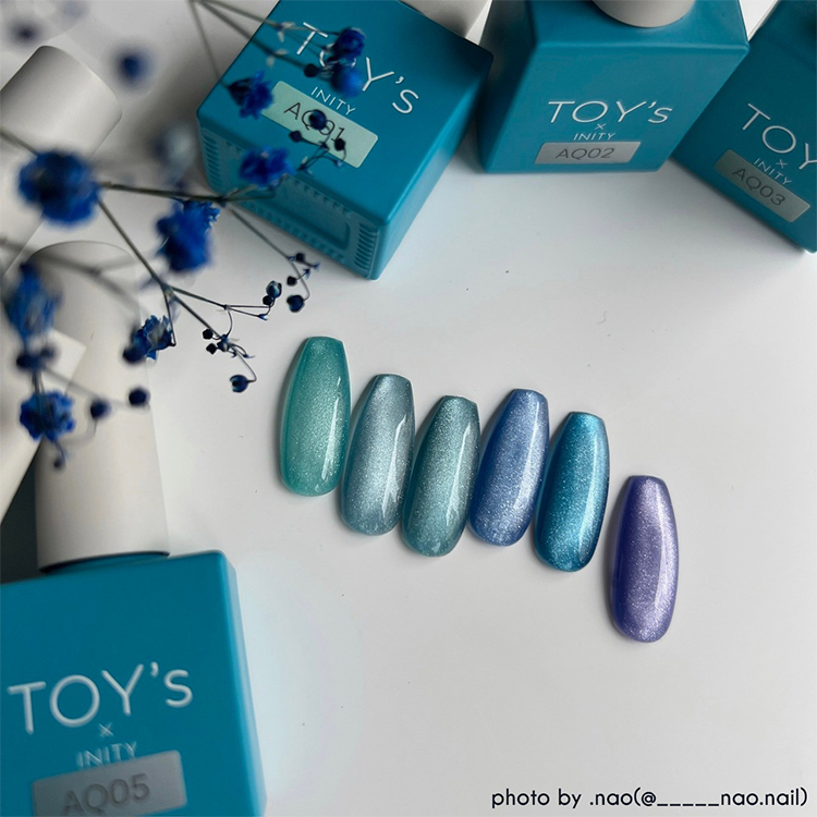 TOY's × INITY アクアマグ T-AQST6 6色セット | Nail Labo Online Shop