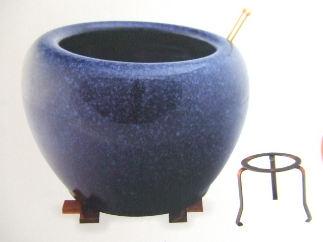 海鼠釉（なまこ）火鉢（30センチ）｜中村陶器 信楽焼の通販サイト