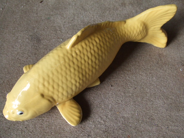 ニシキゴイ 鯉 黄金｜中村陶器 信楽焼の通販サイト （滋賀/陶器/焼き物