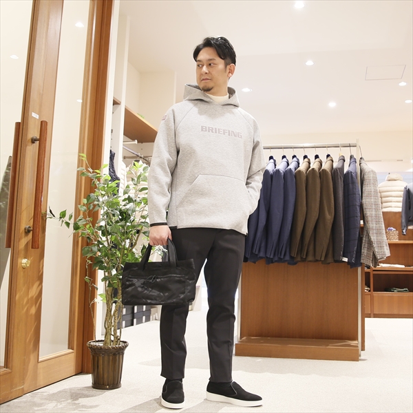 BRIEFING GOLF ブリーフィングゴルフ ロゴフーディー パーカー