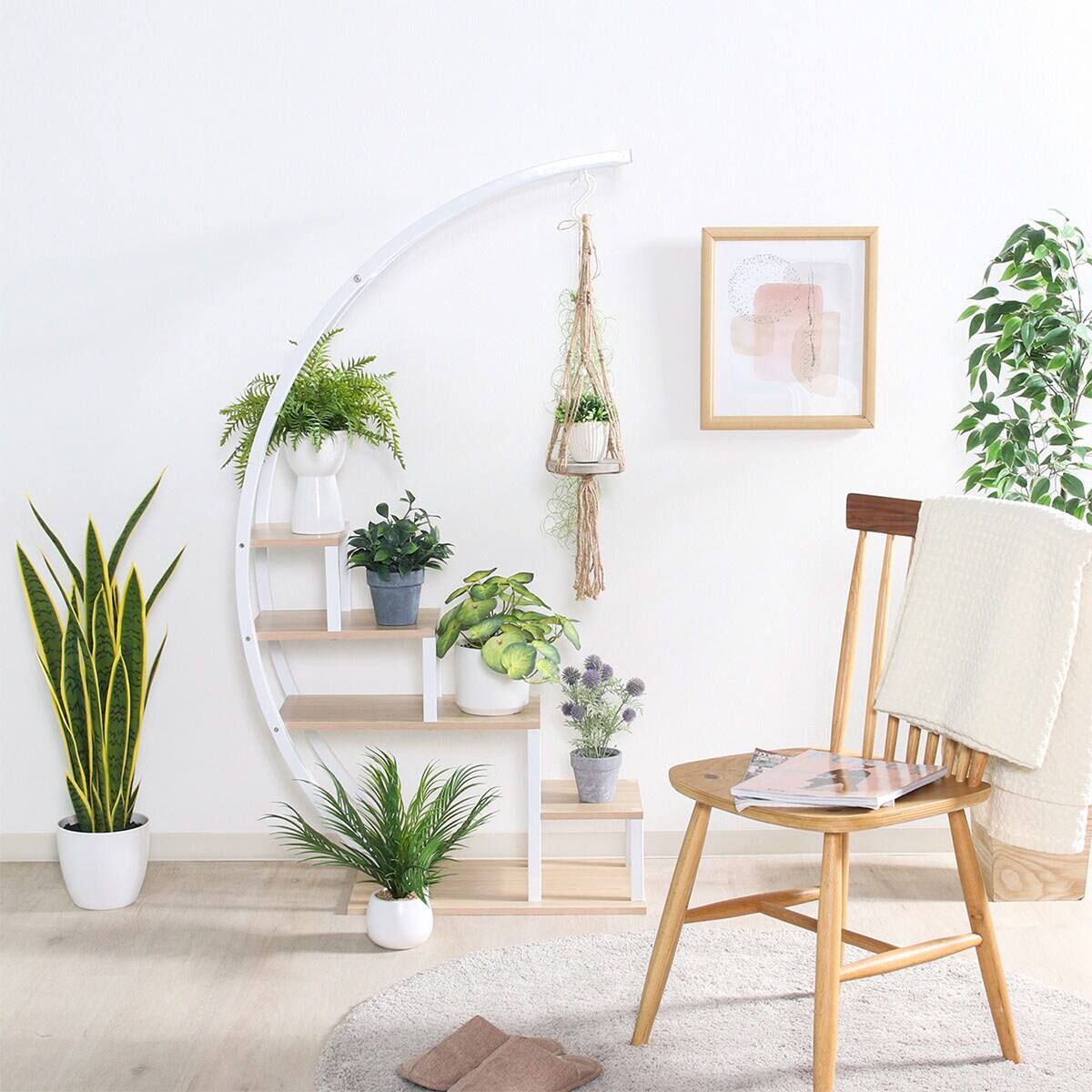 ディスプレイラック アーチ型（ホワイト） | ニトリネット【公式