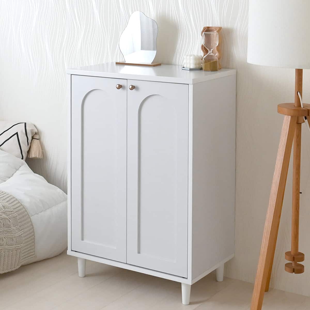 アーチ型デザインのキャビネット (幅60cm) | ニトリネット【公式