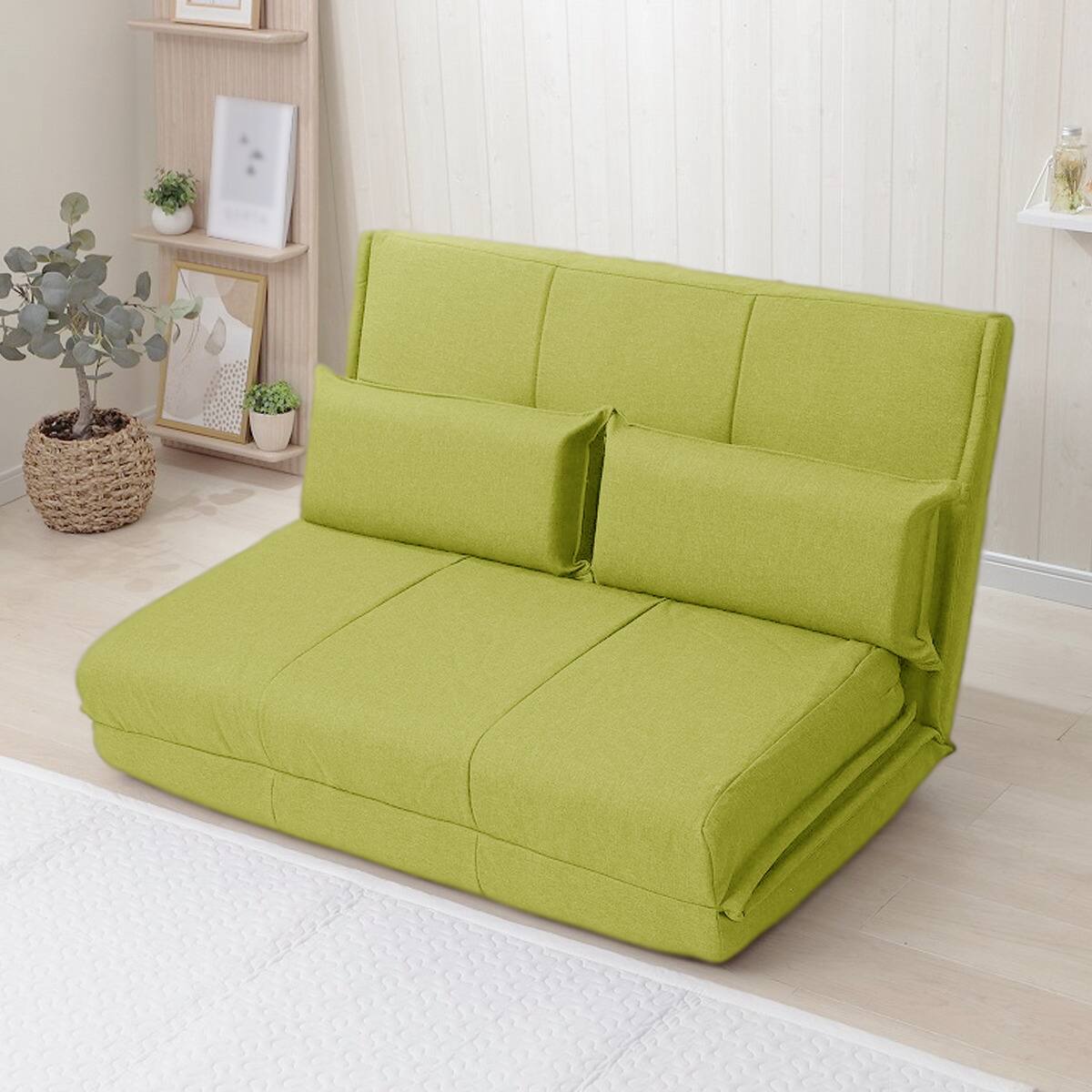 リクライニングソファベッド 布張りタイプ (リズム GR) | ニトリネット