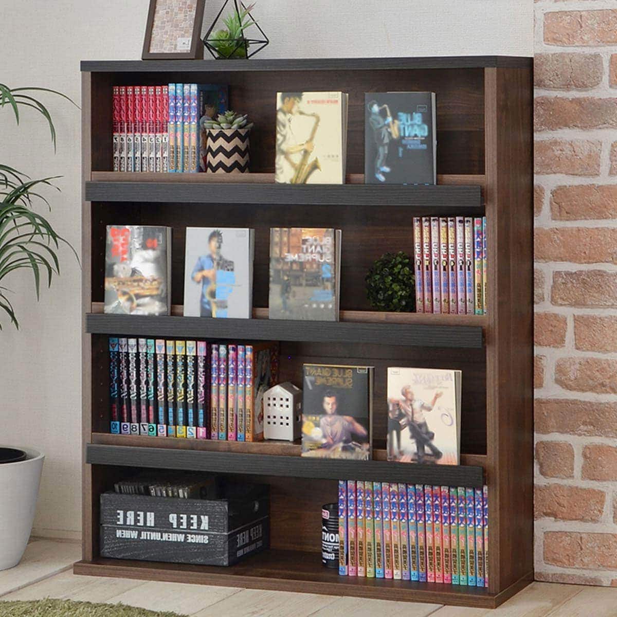 ディスプレイできるコミックラック(BR80) | ニトリネット【公式】 家具