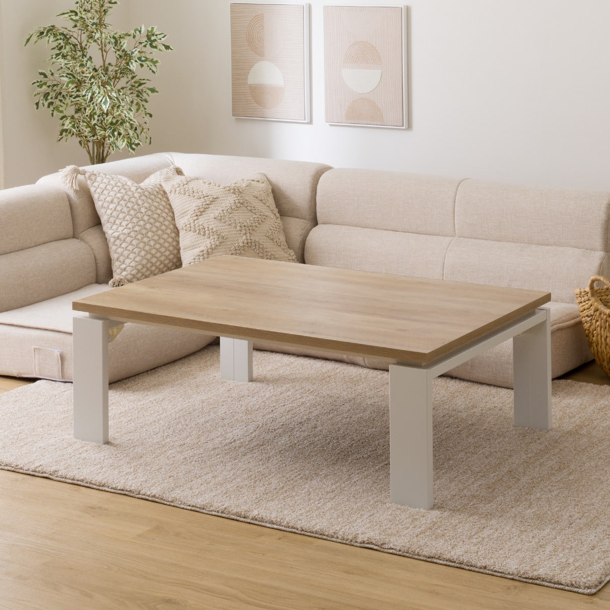 ニトリ リビングこたつ(フロットC 105 ヴィンテージNA) - 通販 | 家具