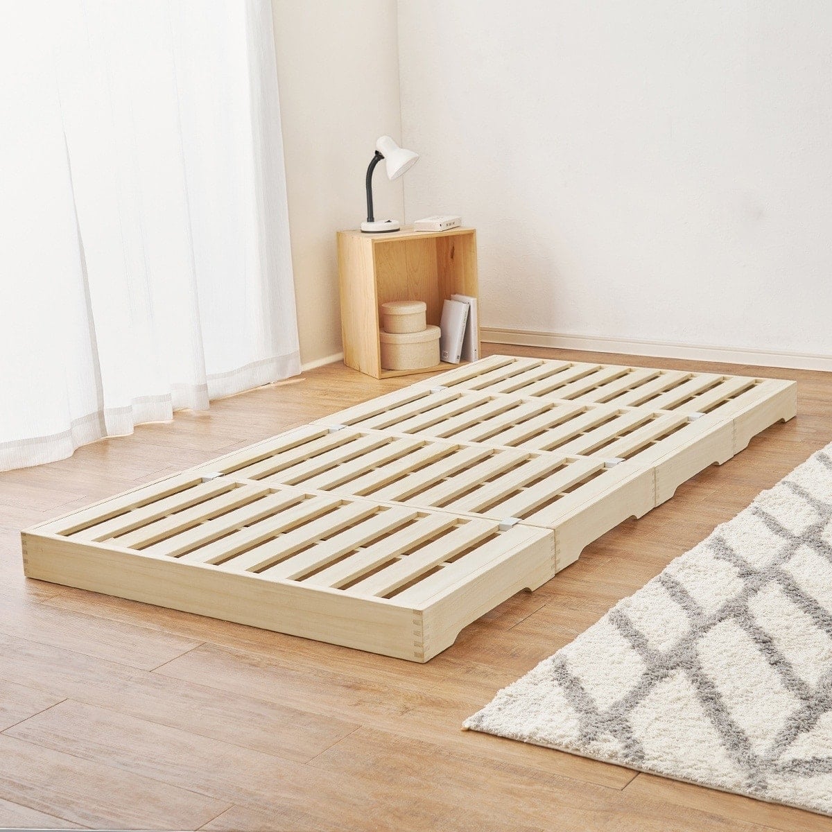 桐・頑丈設計 分割式すのこベッド(シングル) | ニトリネット【公式