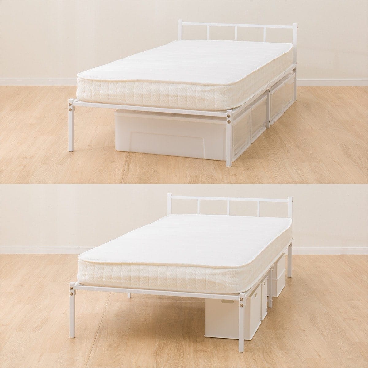 シングルパイプベッド(バジーナF WH) | ニトリネット【公式】 家具