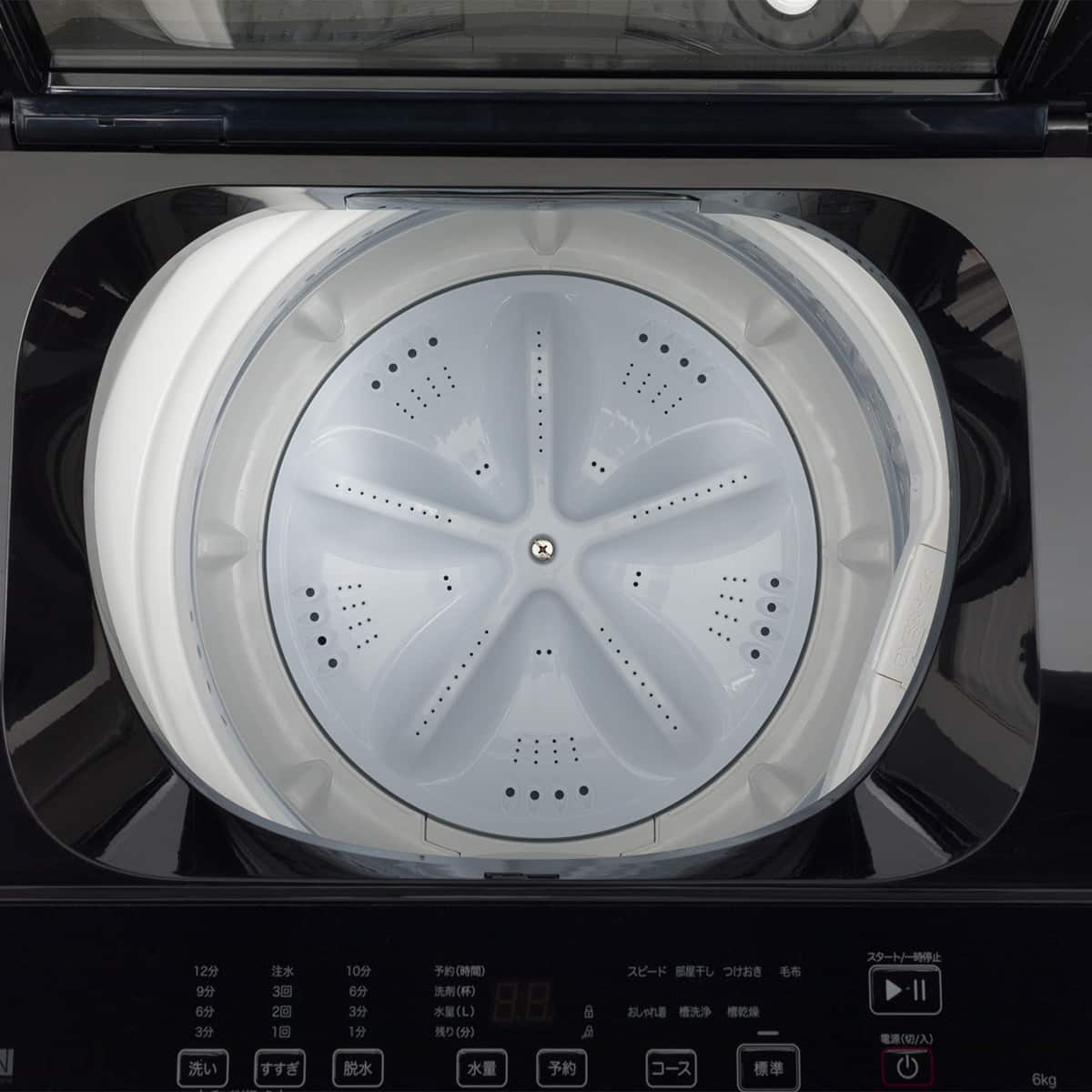 6kg全自動洗濯機(NT60T1 ブラック)(リサイクル回収なし) | ニトリ