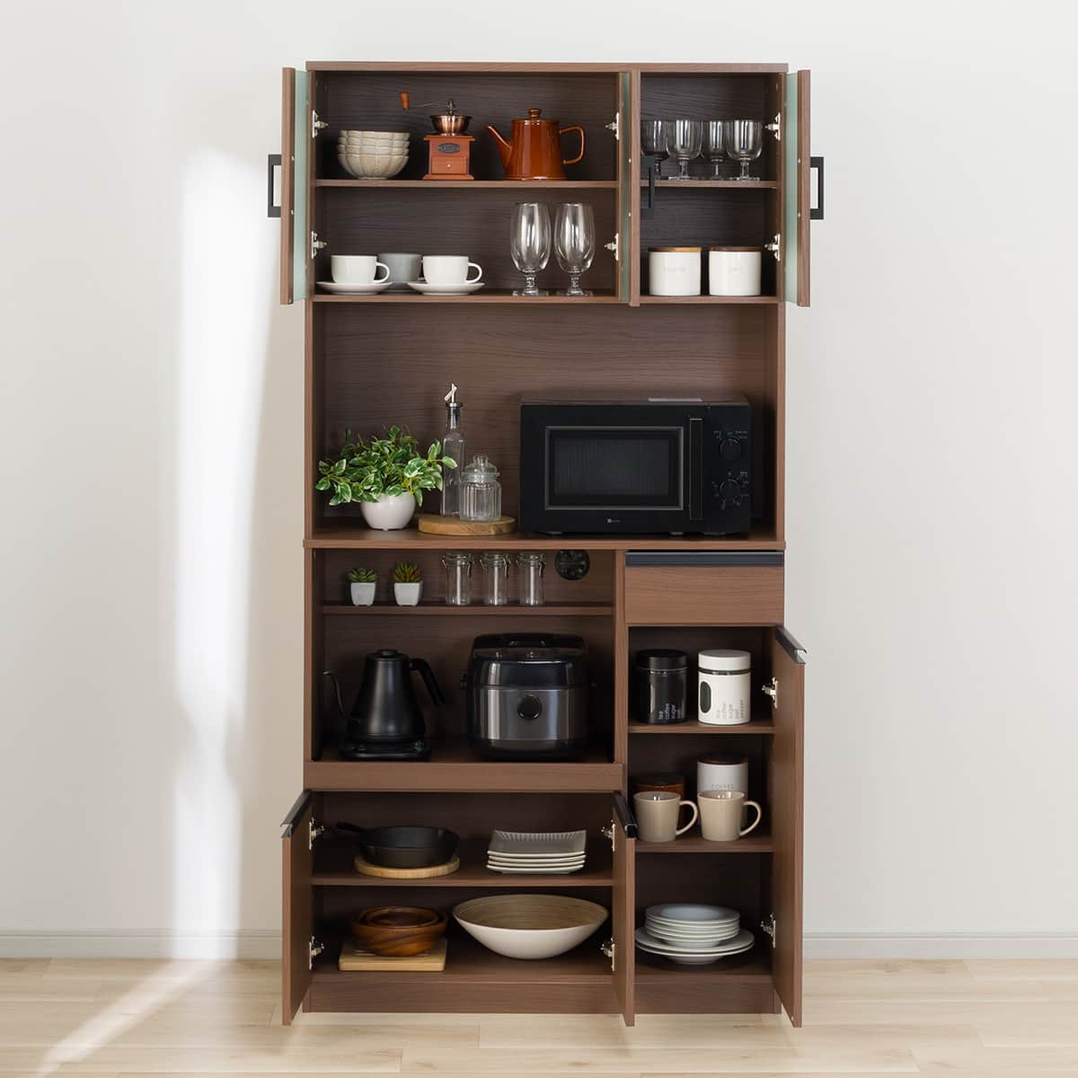 レンジ台 (フォルムS RE1890 MBR) | ニトリネット【公式】 家具