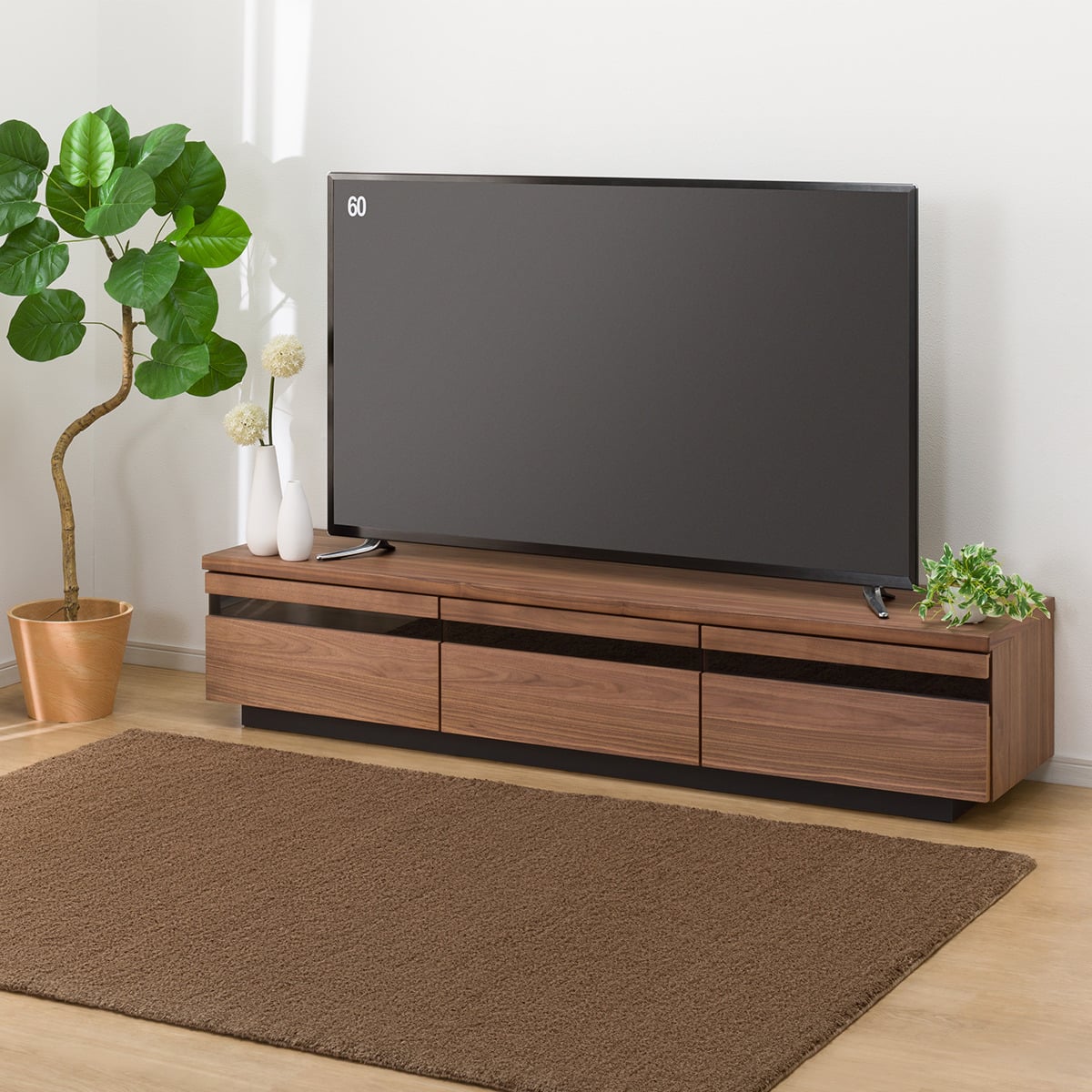 テレビ台(ローボードハヅキ2 180MBR) | ニトリネット【公式】 家具