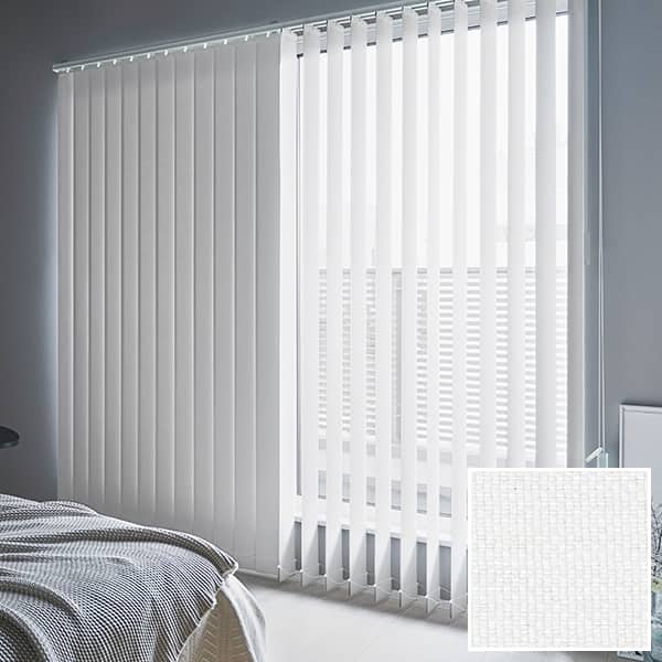 NTバーチカルブラインド100 フィール 天井付け【部品色 白】(幅30