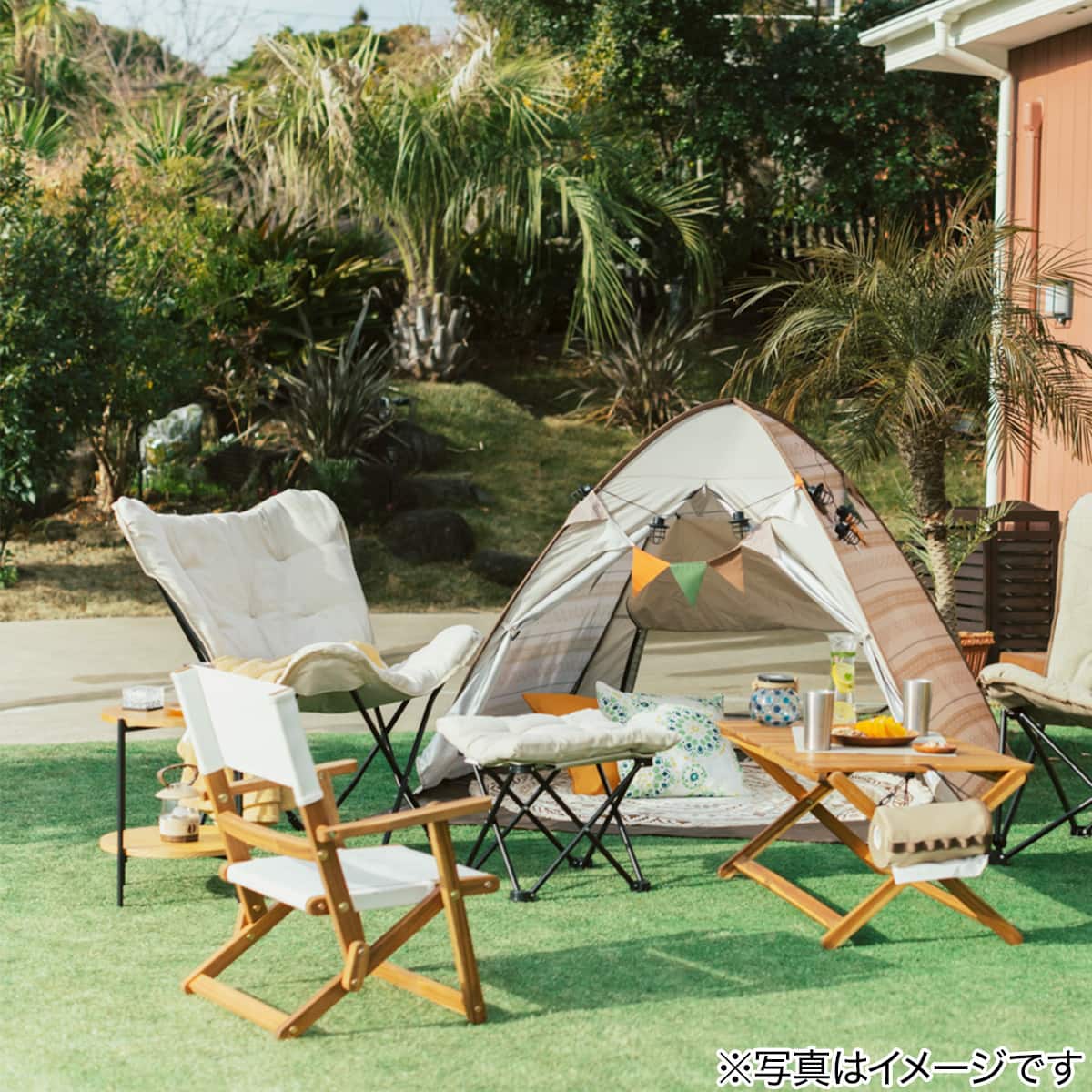 洗える＆はっ水 バタフライチェア(ベージュ S01SS) | ニトリネット