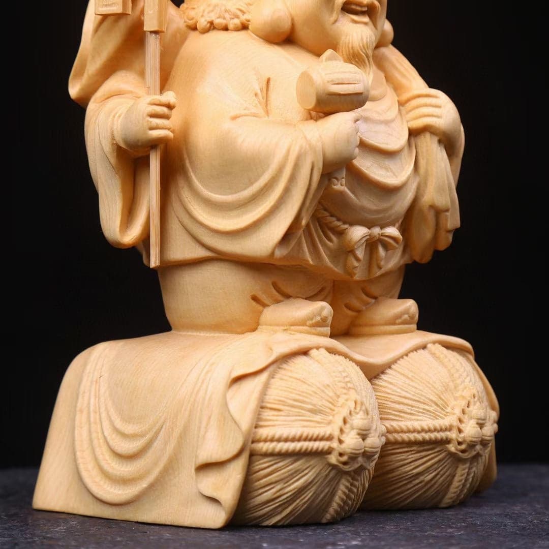 大黒様 仏像 木彫り 三面大黒天 – 念珊閣仏像