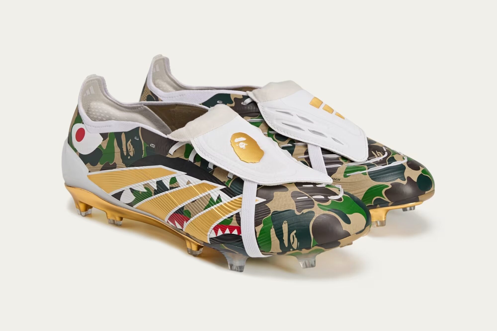BAPE x adidas Predator Elite Fold-Over Tongue Firm Ground Cleats