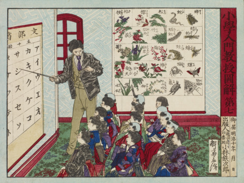 小学入門教授図解 | 教授法 | 国立教育政策研究所教育図書館貴重資料