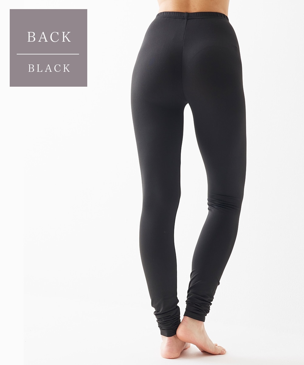 裏ピーチ起毛 12分丈レギンス2枚組 通販【ニッセン】