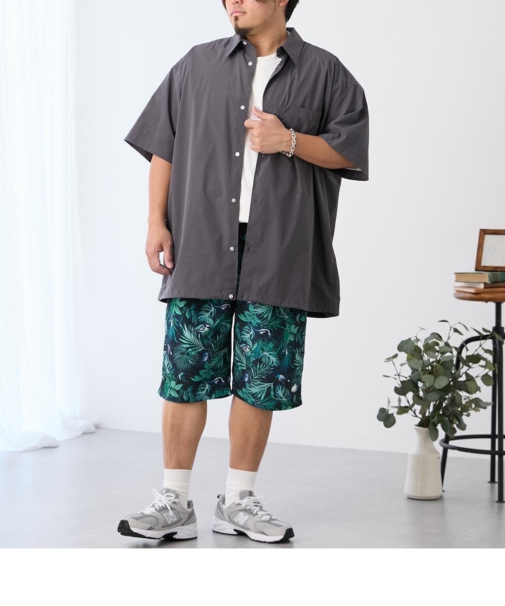 総柄プリントクライミングハーフパンツ ロゴスパーク 【大きいサイズ