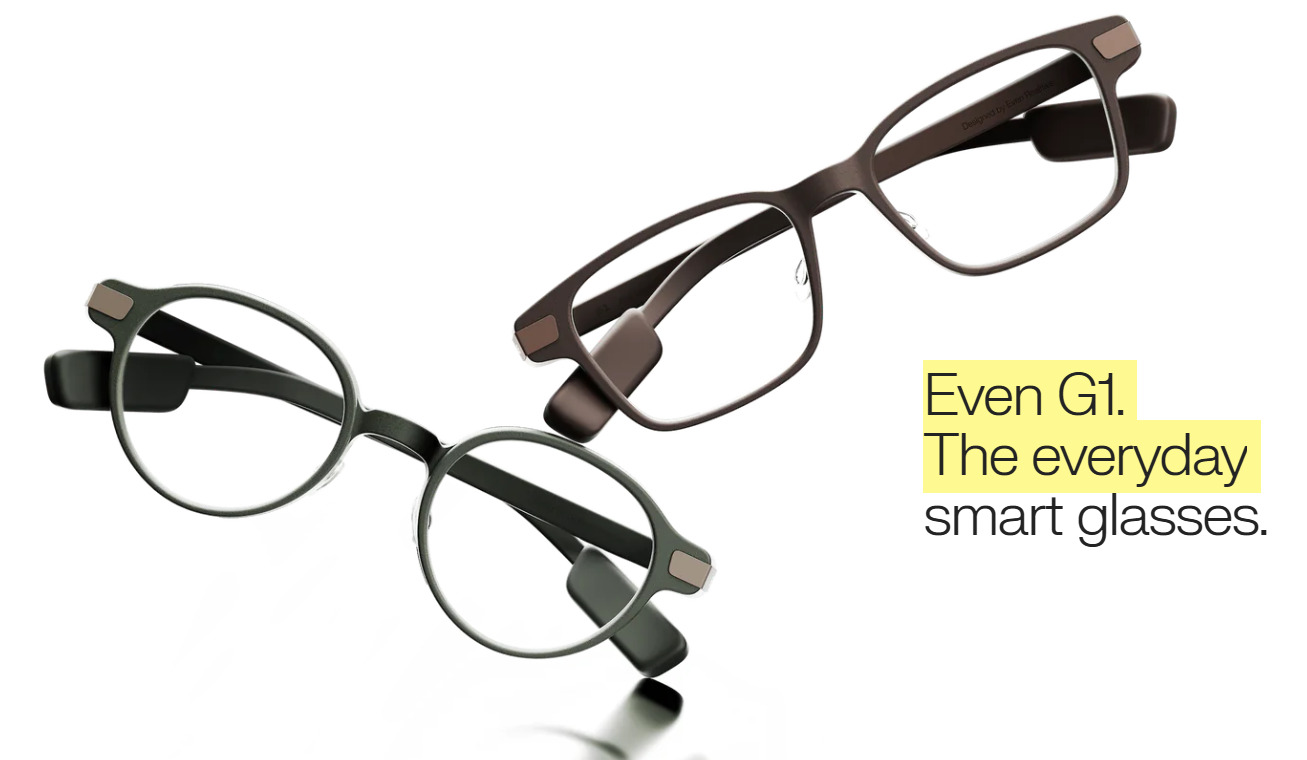 CES 2025で話題になった驚きのスマートグラス「Even Realities G1」の