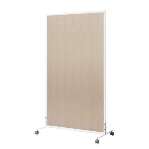 スマートオフィス】衝立式パネル MJ-1609CTST 木目 キャスタ脚 Main