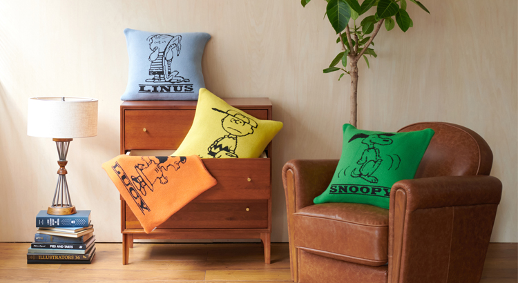 PEANUTS × SPORTS WEAR by JSF】ニットクッションカバー （JOURNAL