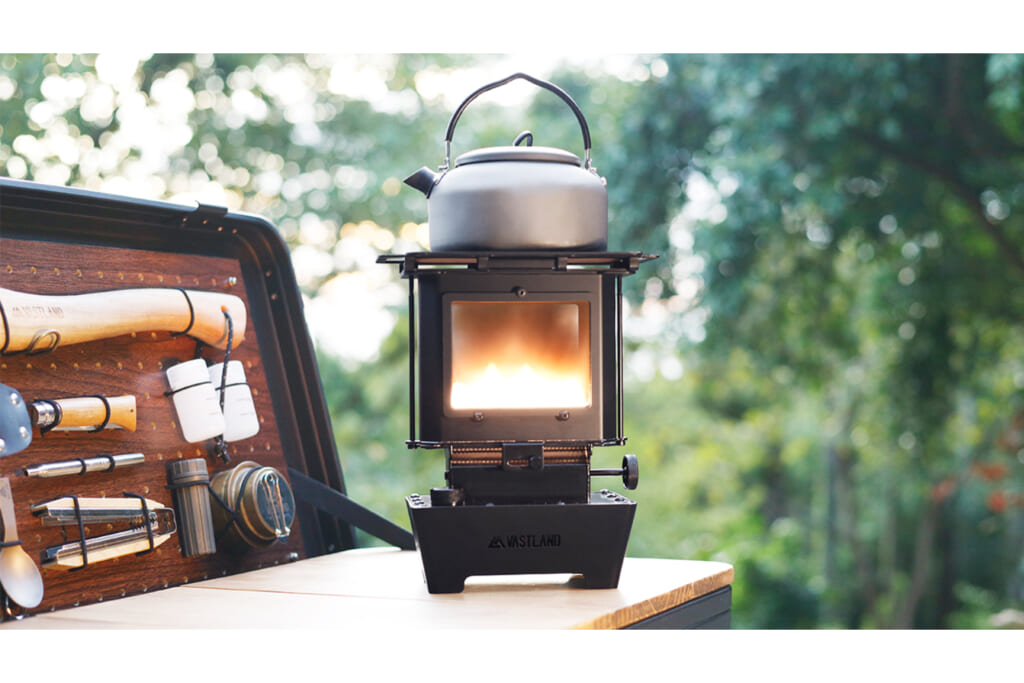 1台で4役こなす優れモノ！ オシャレな「アイロンストーブ」で秋冬